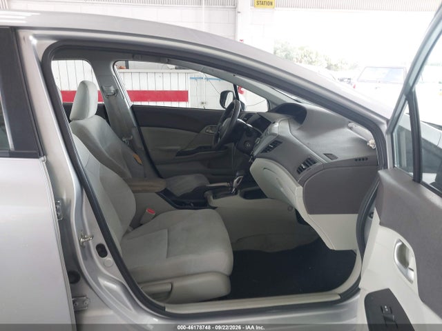 46178748 :رقم المزاد ، 19XFB2F51CE017047 vin ، 2012 Honda Civic Lx مزاد بيع