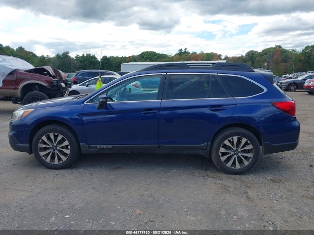 2015 Subaru Outback 2.5i Limited მანქანა იყიდება აუქციონზე, vin: 4S4BSANC0F3246660, აუქციონის ნომერი: 46178760