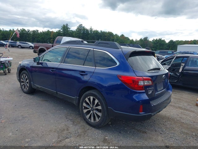 2015 Subaru Outback 2.5i Limited მანქანა იყიდება აუქციონზე, vin: 4S4BSANC0F3246660, აუქციონის ნომერი: 46178760