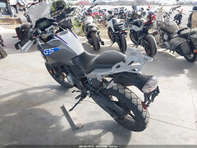 46178772 :رقم المزاد ، WB30G1204KR825976 vin ، 2019 Bmw G310 Gs مزاد بيع