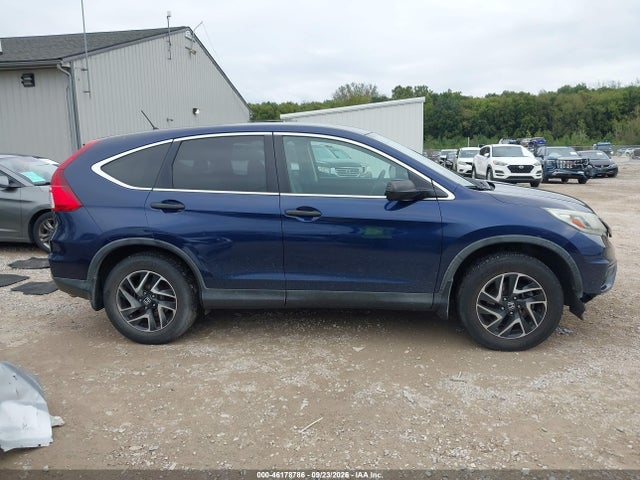 2016 Honda Cr-v Se მანქანა იყიდება აუქციონზე, vin: 5J6RM4H43GL038285, აუქციონის ნომერი: 46178786