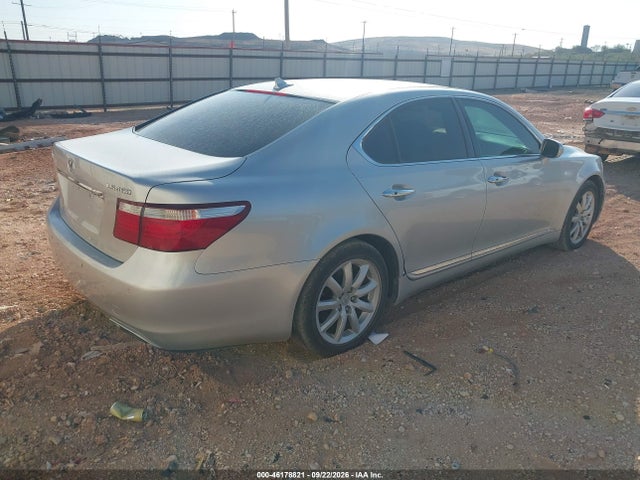 2009 Lexus Ls 460 მანქანა იყიდება აუქციონზე, vin: JTHBL46FX95085320, აუქციონის ნომერი: 46178821