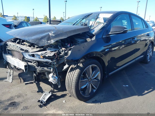 2018 Hyundai Ioniq Hybrid Limited მანქანა იყიდება აუქციონზე, vin: KMHC85LC3JU101368, აუქციონის ნომერი: 46178909