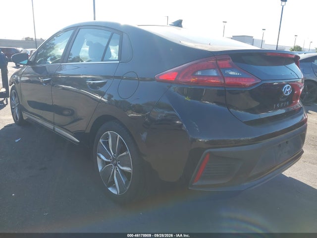 2018 Hyundai Ioniq Hybrid Limited მანქანა იყიდება აუქციონზე, vin: KMHC85LC3JU101368, აუქციონის ნომერი: 46178909