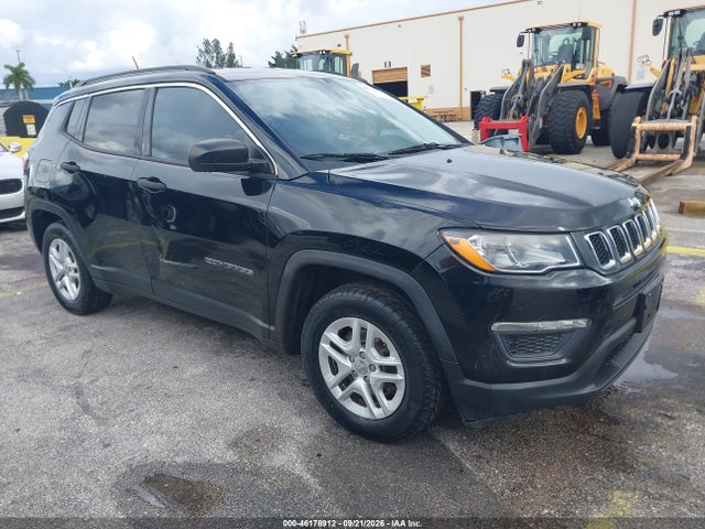Aukcja sprzedaży 2019 Jeep Compass Sport Fwd, vin: 3C4NJCAB2KT726730, numer aukcji: 46178912