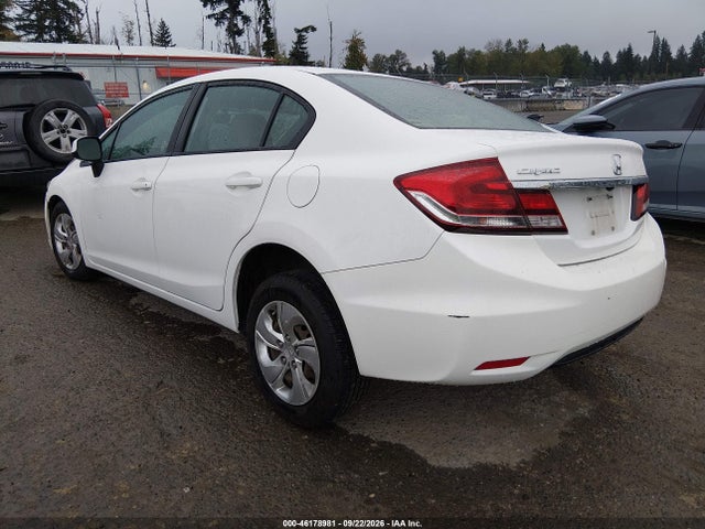 Aukcja sprzedaży 2013 Honda Civic Lx, vin: 19XFB2F53DE236240, numer aukcji: 46178981