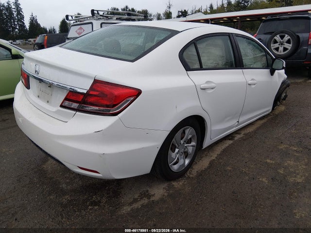 Aukcja sprzedaży 2013 Honda Civic Lx, vin: 19XFB2F53DE236240, numer aukcji: 46178981