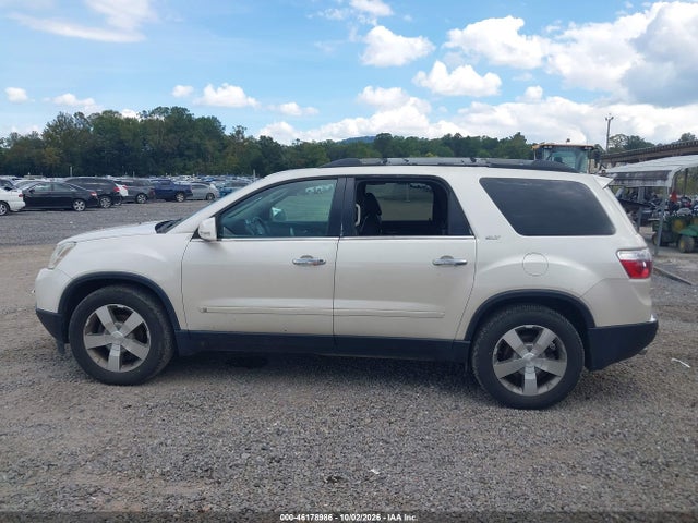 Продаж на аукціоні авто 2010 Gmc Acadia Slt-1, vin: 1GKLVMED1AJ120598, номер лоту: 46178986