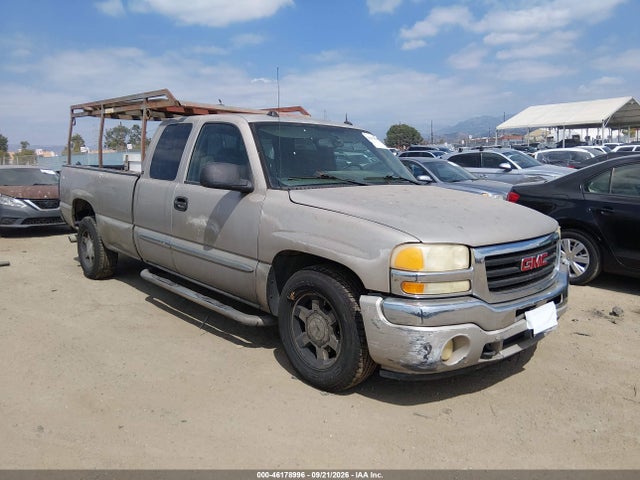 2005 Gmc Sierra 1500 Sle მანქანა იყიდება აუქციონზე, vin: 1GTEC19T65E157378, აუქციონის ნომერი: 46178996
