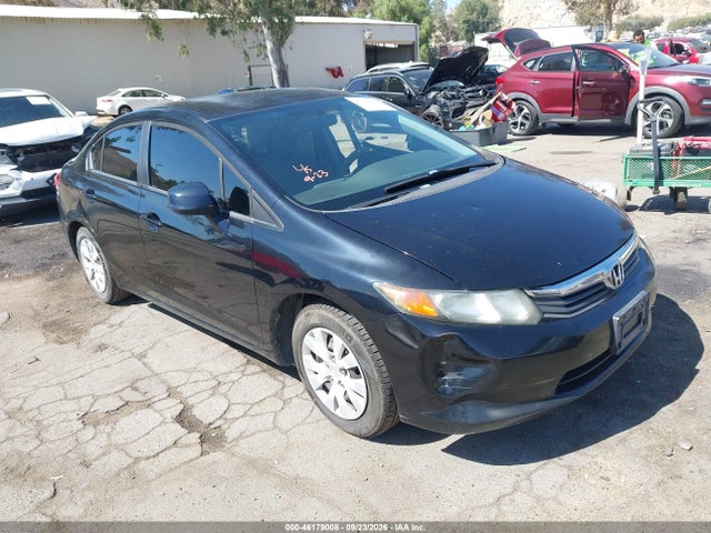 Продажа на аукционе авто 2012 Honda Civic Lx, vin: 2HGFB2F59CH311656, номер лота: 46179008