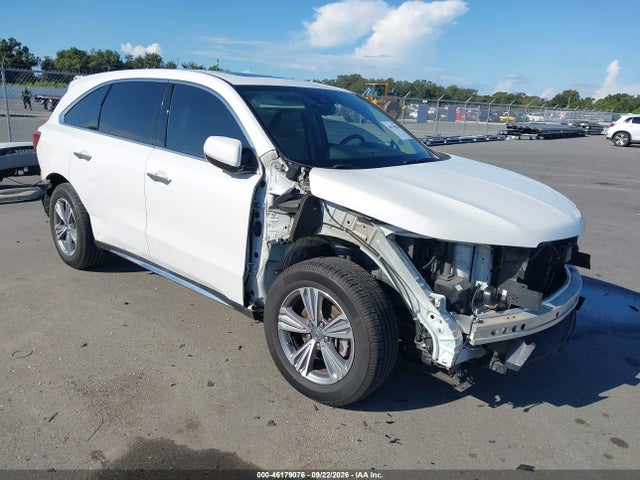 46179076 :رقم المزاد ، 5J8YD3H39LL016354 vin ، 2020 Acura Mdx Standard مزاد بيع