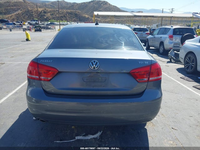 2015 Volkswagen Passat 2.0l Tdi Se მანქანა იყიდება აუქციონზე, vin: 1VWBV7A39FC085453, აუქციონის ნომერი: 46179097