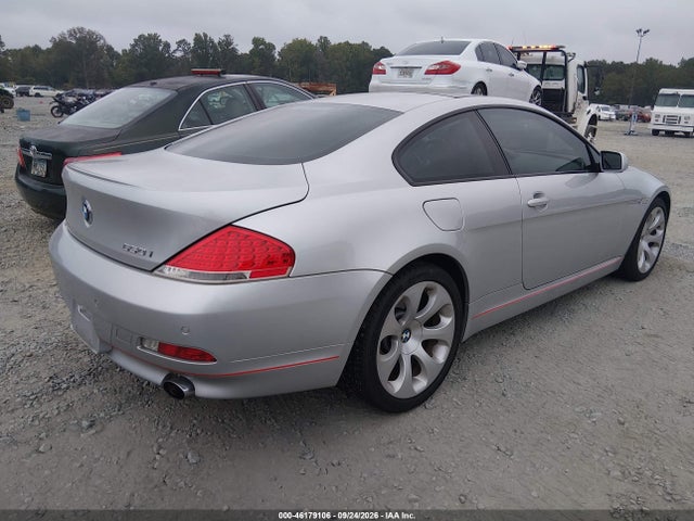 46179106 :رقم المزاد ، WBAEH13527CR52421 vin ، 2007 Bmw 650i مزاد بيع