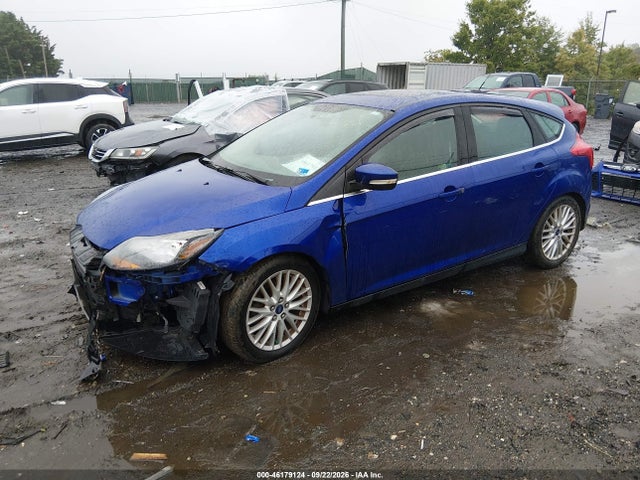 46179124 :رقم المزاد ، 1FADP3N24EL285662 vin ، 2014 Ford Focus Titanium مزاد بيع
