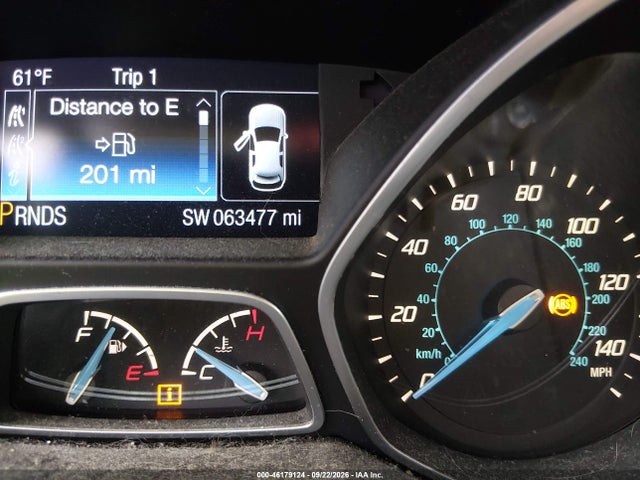 46179124 :رقم المزاد ، 1FADP3N24EL285662 vin ، 2014 Ford Focus Titanium مزاد بيع