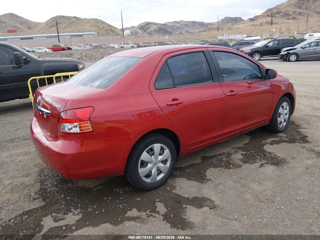46179141 :رقم المزاد ، JTDBT923681192929 vin ، 2008 Toyota Yaris مزاد بيع