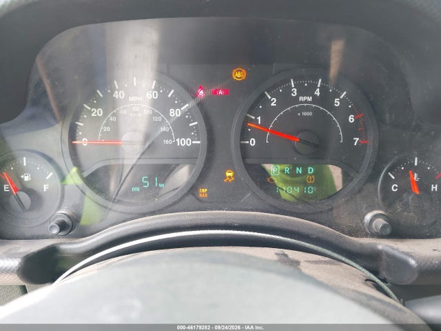 46179282 :رقم المزاد ، 1J4FA24119L700041 vin ، 2009 Jeep Wrangler X مزاد بيع