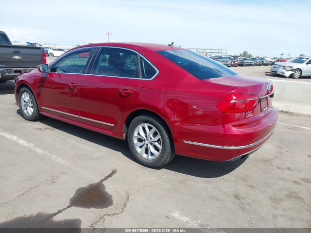 46179296 :رقم المزاد ، 1VWAT7A31GC026870 vin ، 2016 Volkswagen Passat 1.8t S مزاد بيع