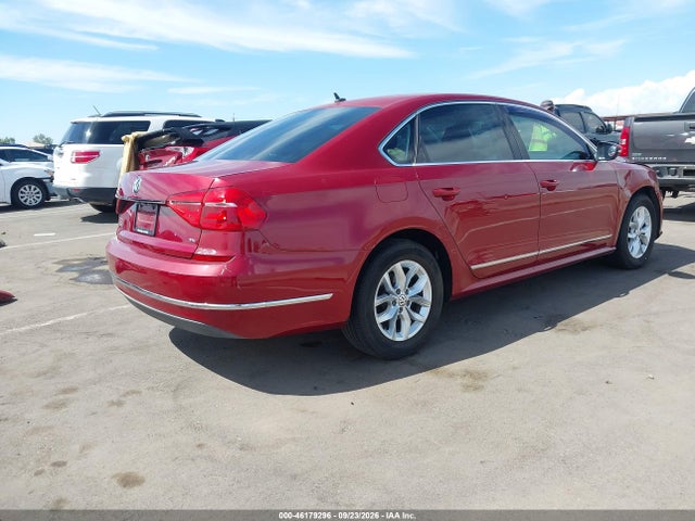 46179296 :رقم المزاد ، 1VWAT7A31GC026870 vin ، 2016 Volkswagen Passat 1.8t S مزاد بيع