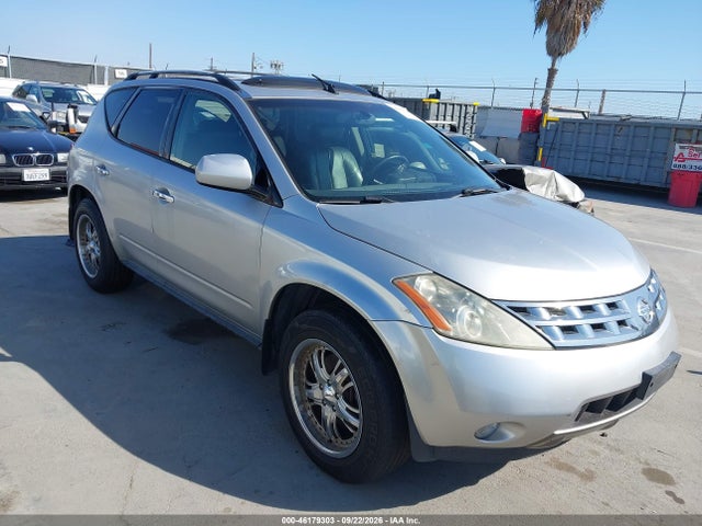 46179303 :رقم المزاد ، JN8AZ08T44W201643 vin ، 2004 Nissan Murano Se مزاد بيع