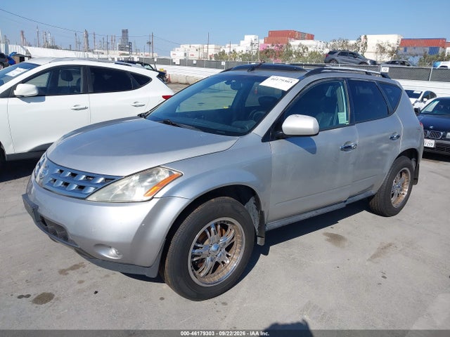 46179303 :رقم المزاد ، JN8AZ08T44W201643 vin ، 2004 Nissan Murano Se مزاد بيع