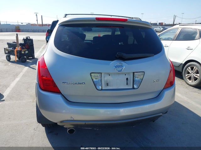 46179303 :رقم المزاد ، JN8AZ08T44W201643 vin ، 2004 Nissan Murano Se مزاد بيع