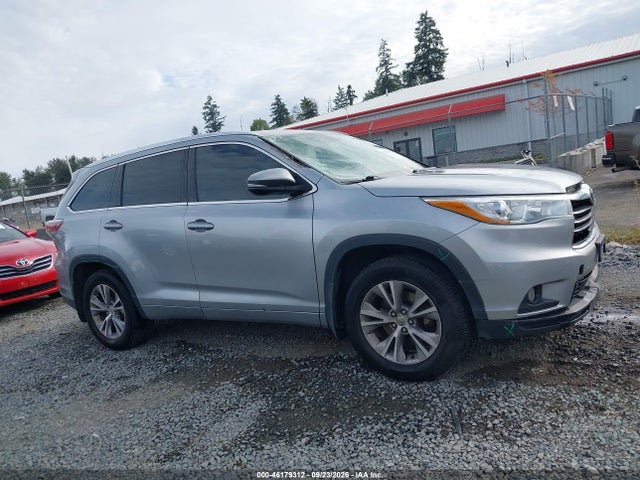 Aukcja sprzedaży 2015 Toyota Highlander Xle V6, vin: 5TDJKRFH2FS176053, numer aukcji: 46179312
