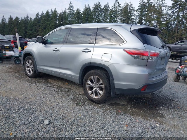 Aukcja sprzedaży 2015 Toyota Highlander Xle V6, vin: 5TDJKRFH2FS176053, numer aukcji: 46179312