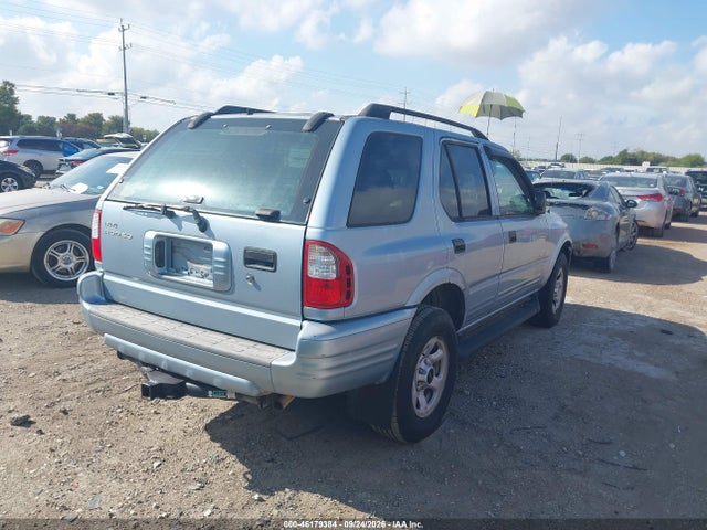 2003 Isuzu Rodeo S 3.2l V6 მანქანა იყიდება აუქციონზე, vin: 4S2CK58W234301819, აუქციონის ნომერი: 46179384