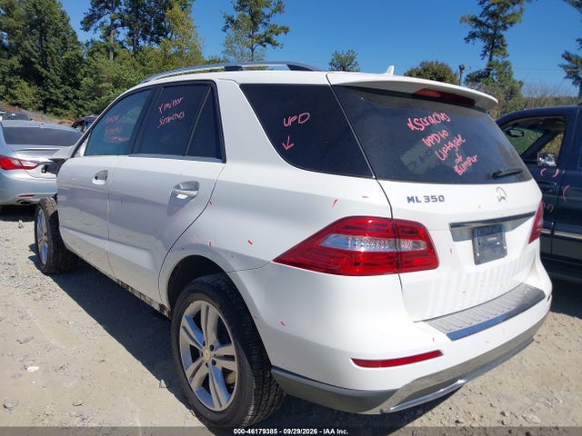 Продажа на аукционе авто 2015 Mercedes-benz Ml 350, vin: 4JGDA5JB0FA562636, номер лота: 46179385