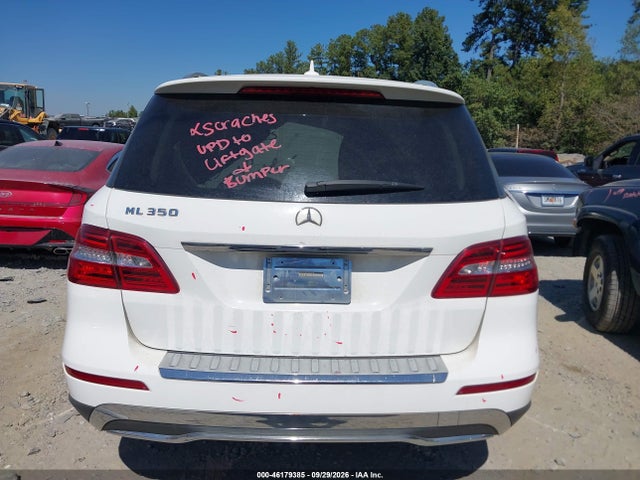 Продажа на аукционе авто 2015 Mercedes-benz Ml 350, vin: 4JGDA5JB0FA562636, номер лота: 46179385