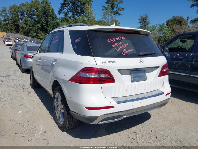 Продажа на аукционе авто 2015 Mercedes-benz Ml 350, vin: 4JGDA5JB0FA562636, номер лота: 46179385