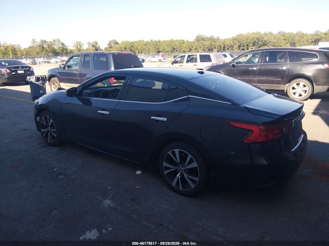 2017 Nissan Maxima 3.5 S მანქანა იყიდება აუქციონზე, vin: 1N4AA6AP0HC451137, აუქციონის ნომერი: 46179517