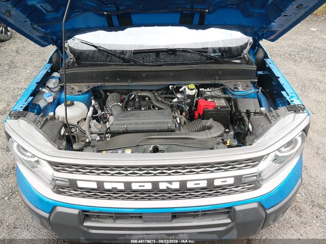 46179673 :رقم المزاد ، 3FMCR9BN8SRE31314 vin ، 2025 Ford Bronco Sport Big Bend مزاد بيع
