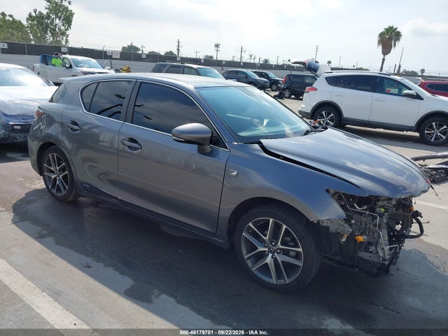 2016 Lexus Ct 200h მანქანა იყიდება აუქციონზე, vin: JTHKD5BH6G2260316, აუქციონის ნომერი: 46179701