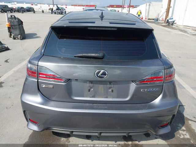 2016 Lexus Ct 200h მანქანა იყიდება აუქციონზე, vin: JTHKD5BH6G2260316, აუქციონის ნომერი: 46179701