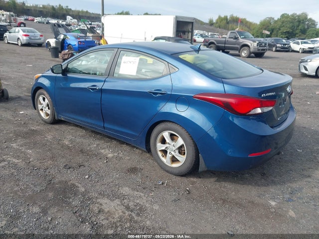 2015 Hyundai Elantra Se მანქანა იყიდება აუქციონზე, vin: KMHDH4AE8FU280033, აუქციონის ნომერი: 46179737
