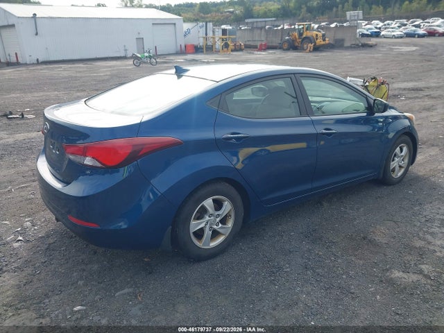 2015 Hyundai Elantra Se მანქანა იყიდება აუქციონზე, vin: KMHDH4AE8FU280033, აუქციონის ნომერი: 46179737
