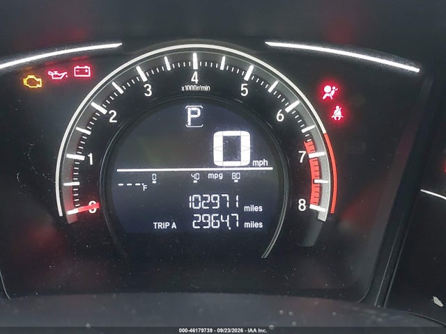 2017 Honda Civic Lx მანქანა იყიდება აუქციონზე, vin: 19XFC2F50HE059844, აუქციონის ნომერი: 46179739