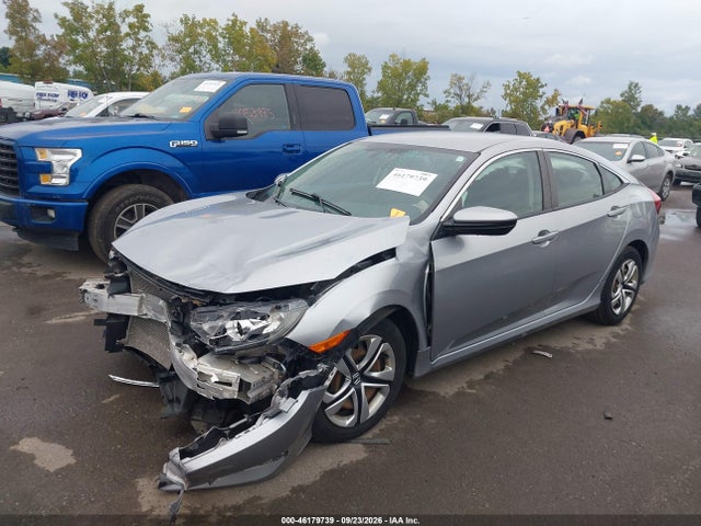 2017 Honda Civic Lx მანქანა იყიდება აუქციონზე, vin: 19XFC2F50HE059844, აუქციონის ნომერი: 46179739