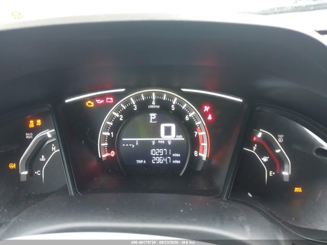 2017 Honda Civic Lx მანქანა იყიდება აუქციონზე, vin: 19XFC2F50HE059844, აუქციონის ნომერი: 46179739