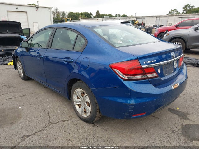 Aukcja sprzedaży 2013 Honda Civic Lx, vin: 19XFB2F5XDE204577, numer aukcji: 46179811
