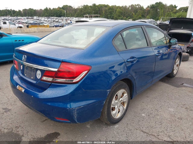 Aukcja sprzedaży 2013 Honda Civic Lx, vin: 19XFB2F5XDE204577, numer aukcji: 46179811