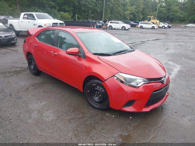 Продаж на аукціоні авто 2016 Toyota Corolla Le, vin: 2T1BURHE7GC730232, номер лоту: 46179832