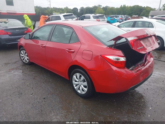 46179832 :رقم المزاد ، 2T1BURHE7GC730232 vin ، 2016 Toyota Corolla Le مزاد بيع