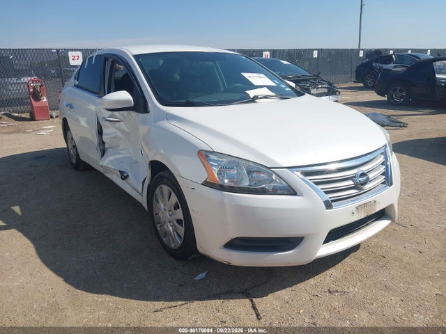 46179894 :رقم المزاد ، 3N1AB7AP7EL617492 vin ، 2014 Nissan Sentra S مزاد بيع