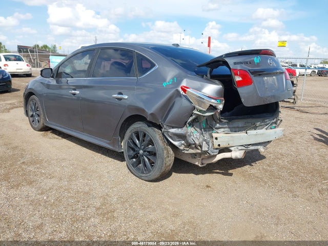 Продаж на аукціоні авто 2018 Nissan Sentra Sr, vin: 3N1AB7AP9JY249541, номер лоту: 46179984