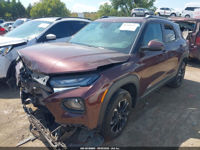 Aukcja sprzedaży 2022 Chevrolet Trailblazer Lt, vin: KL79MRSL6NB093042, numer aukcji: 46180063