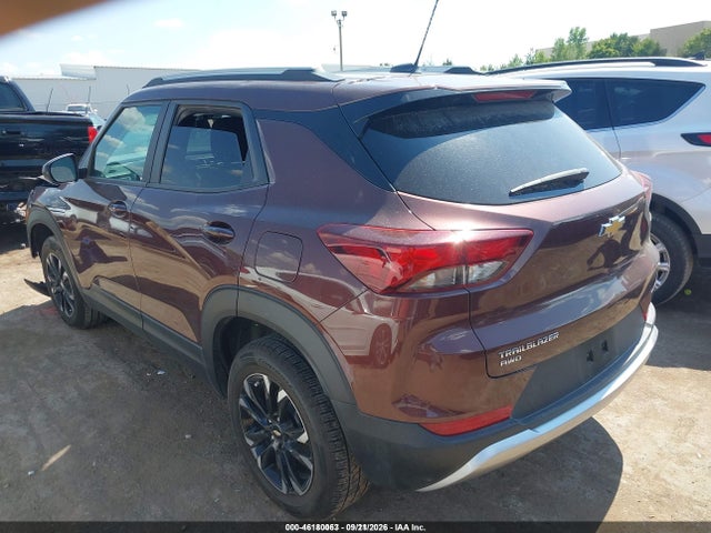 Aukcja sprzedaży 2022 Chevrolet Trailblazer Lt, vin: KL79MRSL6NB093042, numer aukcji: 46180063