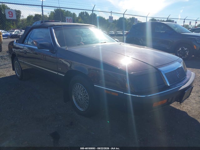 46180093 :رقم المزاد ، 1C3XU4531NF278296 vin ، 1992 Chrysler Lebaron مزاد بيع
